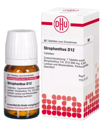 STROPHANTHUS D 12 Tabletten 80 St Tabletten