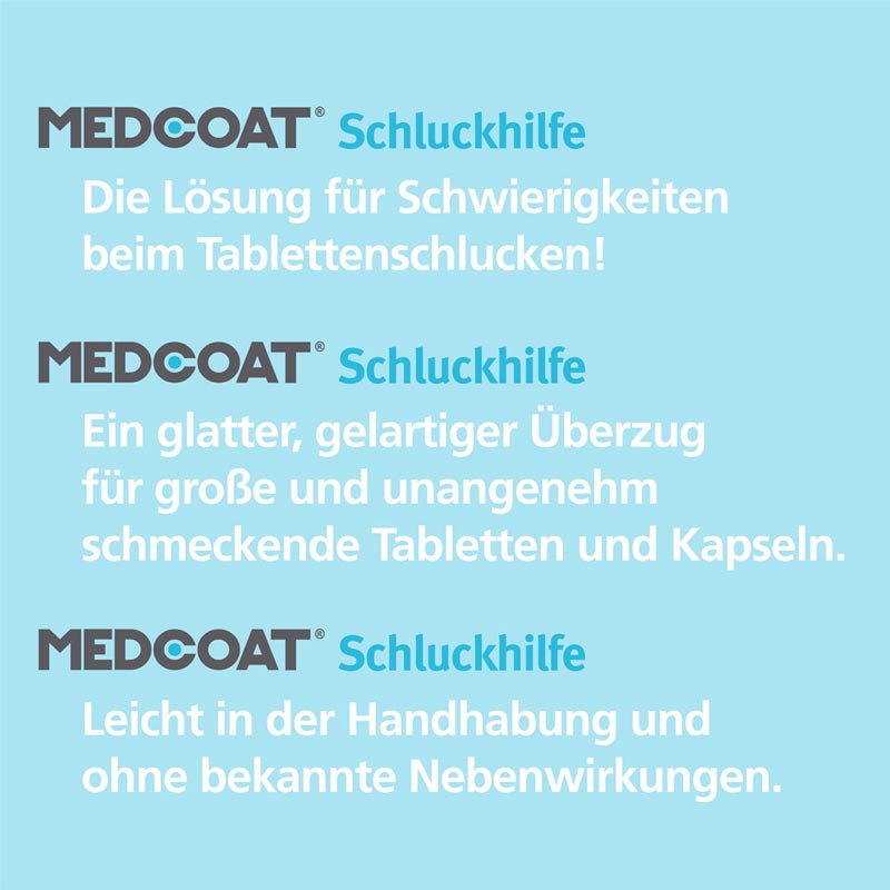 MEDCOAT Schluckhilfe  30 St Gel