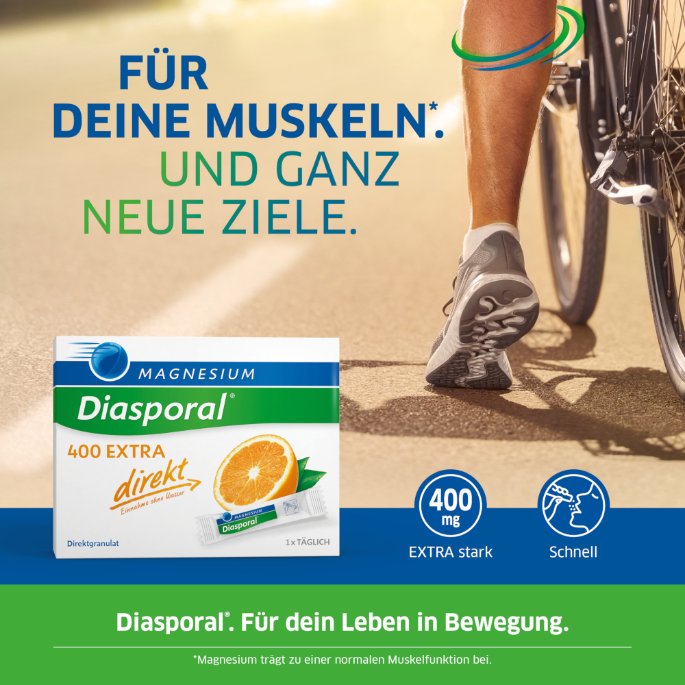 MAGNESIUM Diasporal 400 EXTRA direkt 20 St Granulat