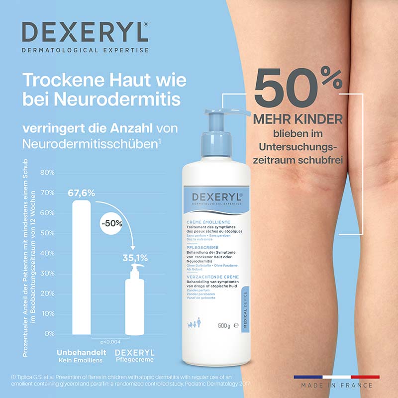 DEXERYL PFLEGECREME 500 g Creme