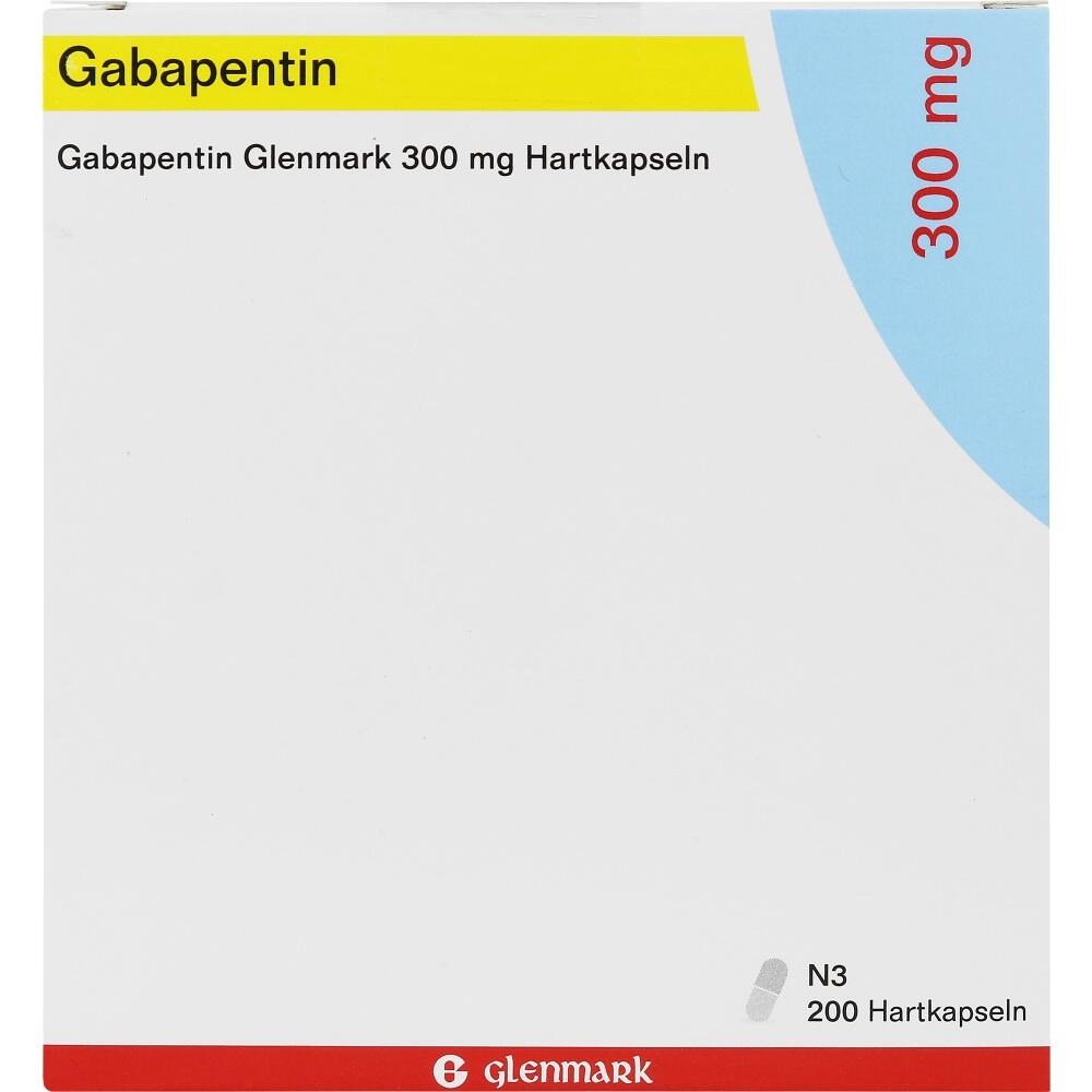 Gabapentin Glenmark 300 mg 200 St Hartkapseln