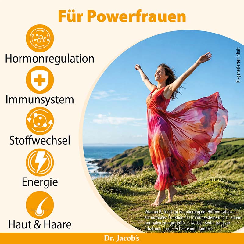 Dr. Jacob's Frauenpower Frucht-Getränkepulver