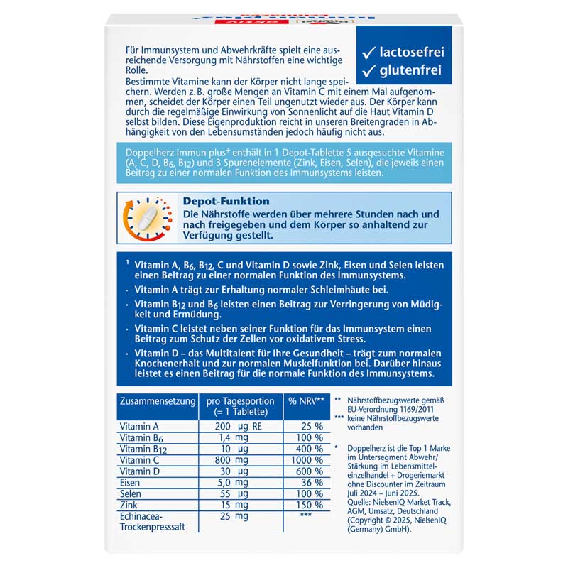 Doppelherz aktiv  Immun plus Echinacea 20 St Tabletten