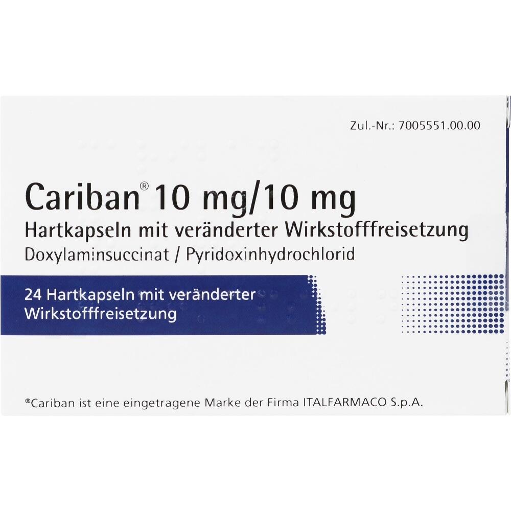 Cariban 10 mg / 10 mg 24 St Hartkapseln mit veränderter Wirkstofffreisetzung
