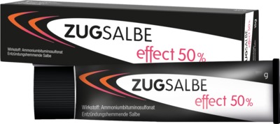 ZUGSALBE effect 50% Salbe 40 g Salbe