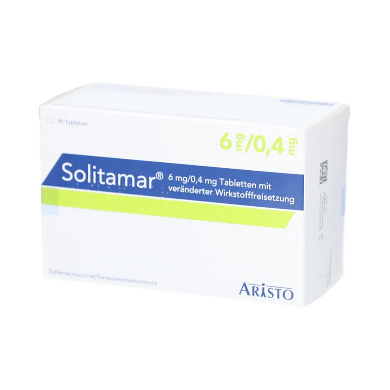 Solitamar 6 mg / 0,4 mg 90 St Tablette mit veränderter Wirkstofffreisetzung