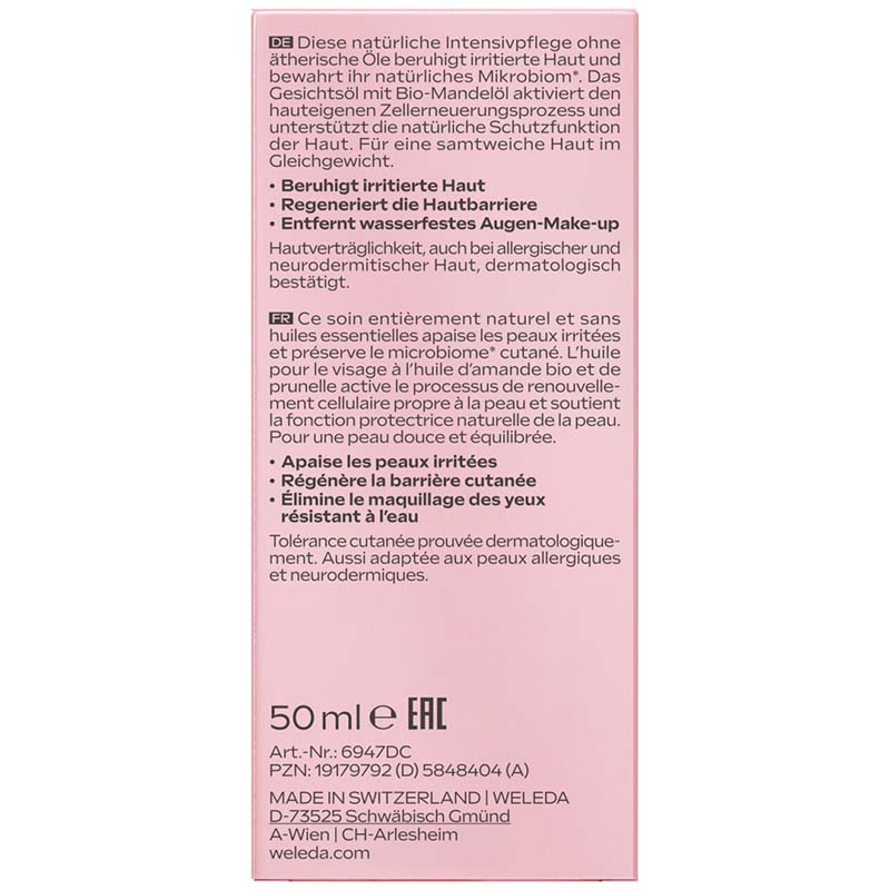 WELEDA Sensitiv Multi-Effekt Gesichtsöl Mandel 50 ml Öl