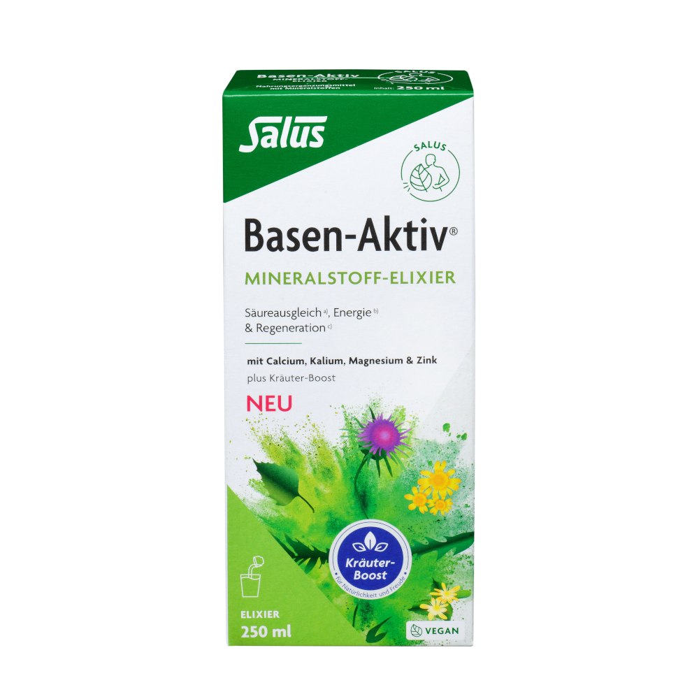Basen-Aktiv Mineralstoff-Kräuter-Elixier  250 ml Elixier