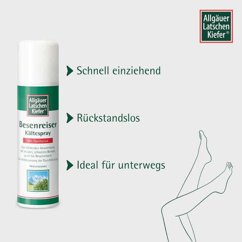Allgäuer Latschen Kiefer Besenreiser Kältespray 150 ml Spray