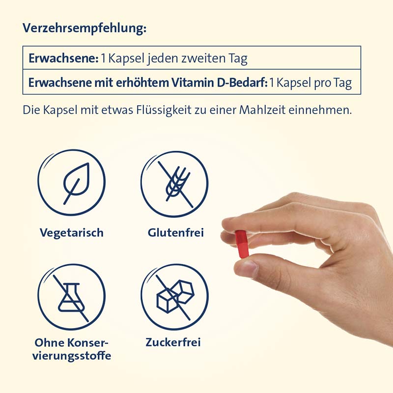 VITAMIN D3K2 HEVERT 4000IE 120 St Kapseln