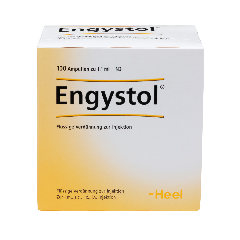 Engystol bei grippalen Infekten. 100 St Ampullen