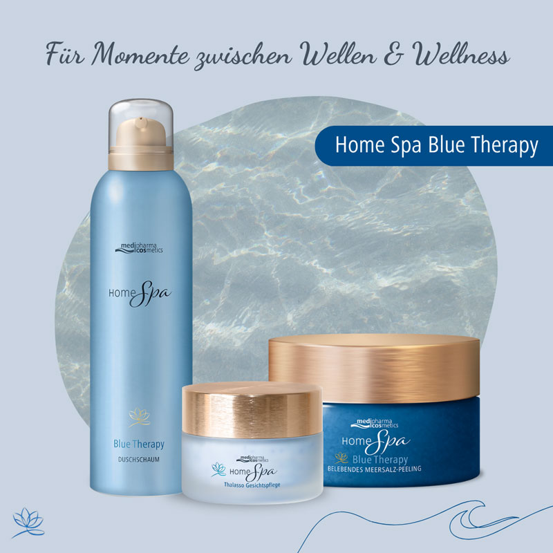 medipharma HomeSpa Blue Therapy Körperpeeling 250 g Körperpflege