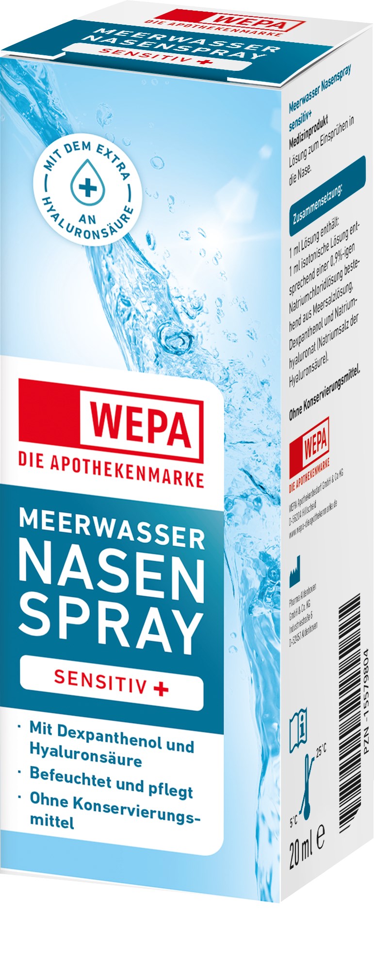 WEPA Meerwasser Nasenspray 1X20 ml Spray