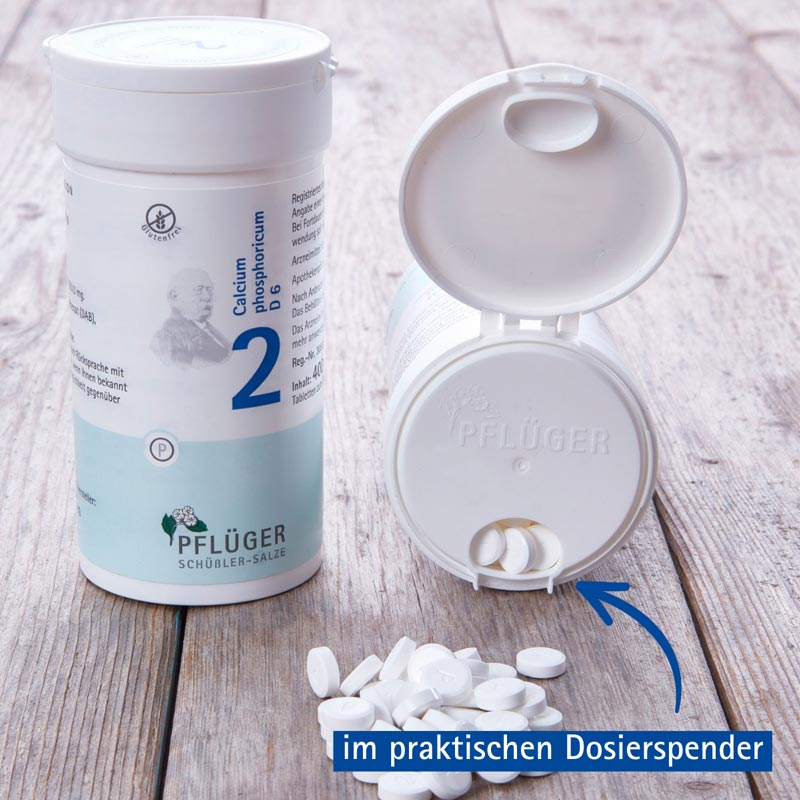 Schüßler-Salz Nr. 2 Calcium phosphoricum D6 400 St Tabletten