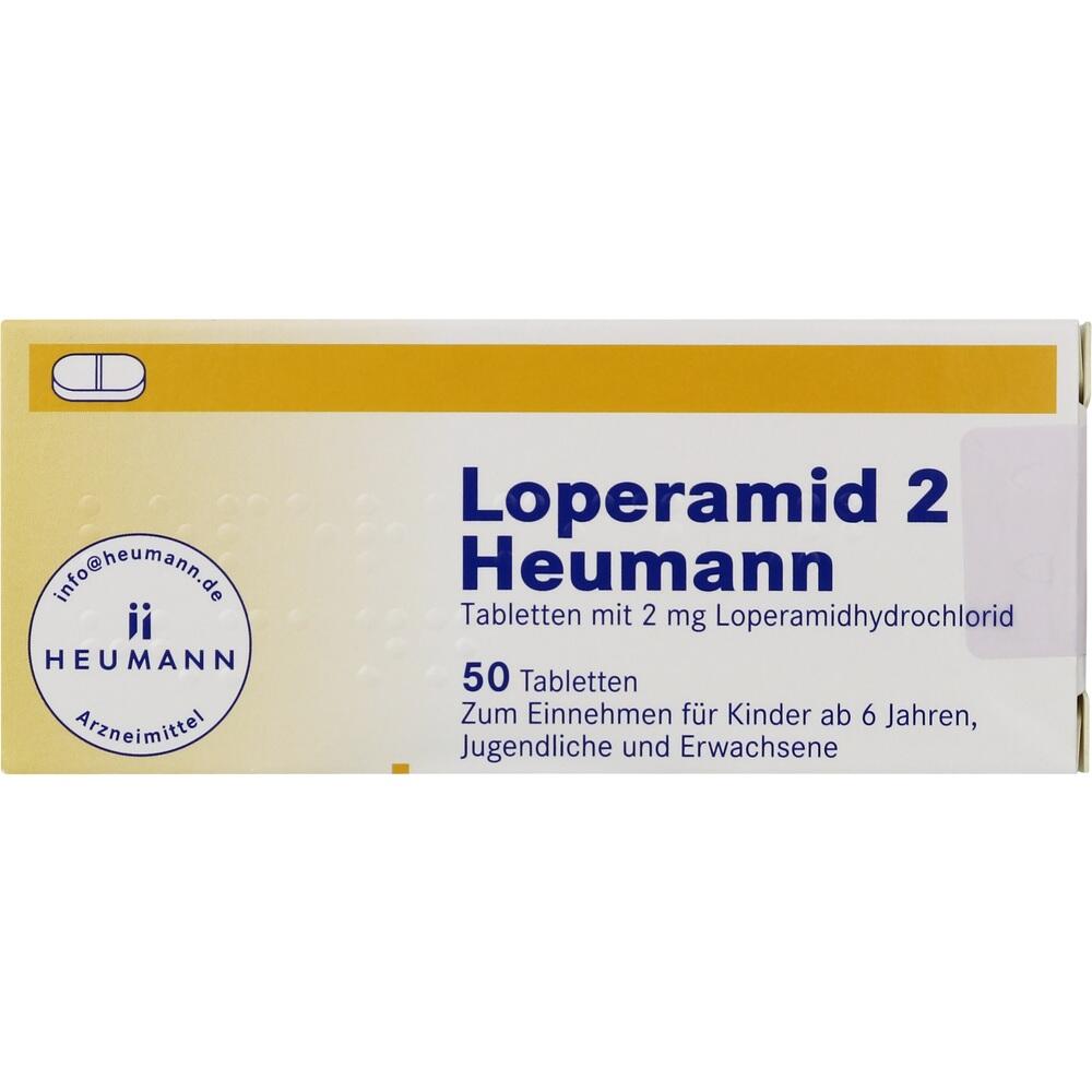 Loperamid 2 Heumann 50 St Tabletten