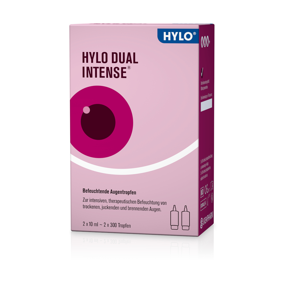 HYLO DUAL INTENSE 2X10 ml Augentropfen