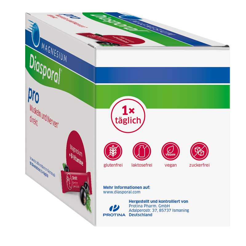 MAGNESIUM Diasporal pro  90 St Granulat