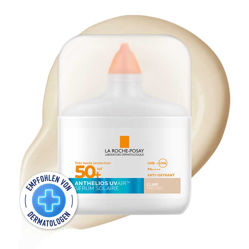LA ROCHE-POSAY ANTHELIO UVAIR SÉRUM SOLAIRE CLAIR NATUREL LSF 50+ 50 ml Flüssigkeit