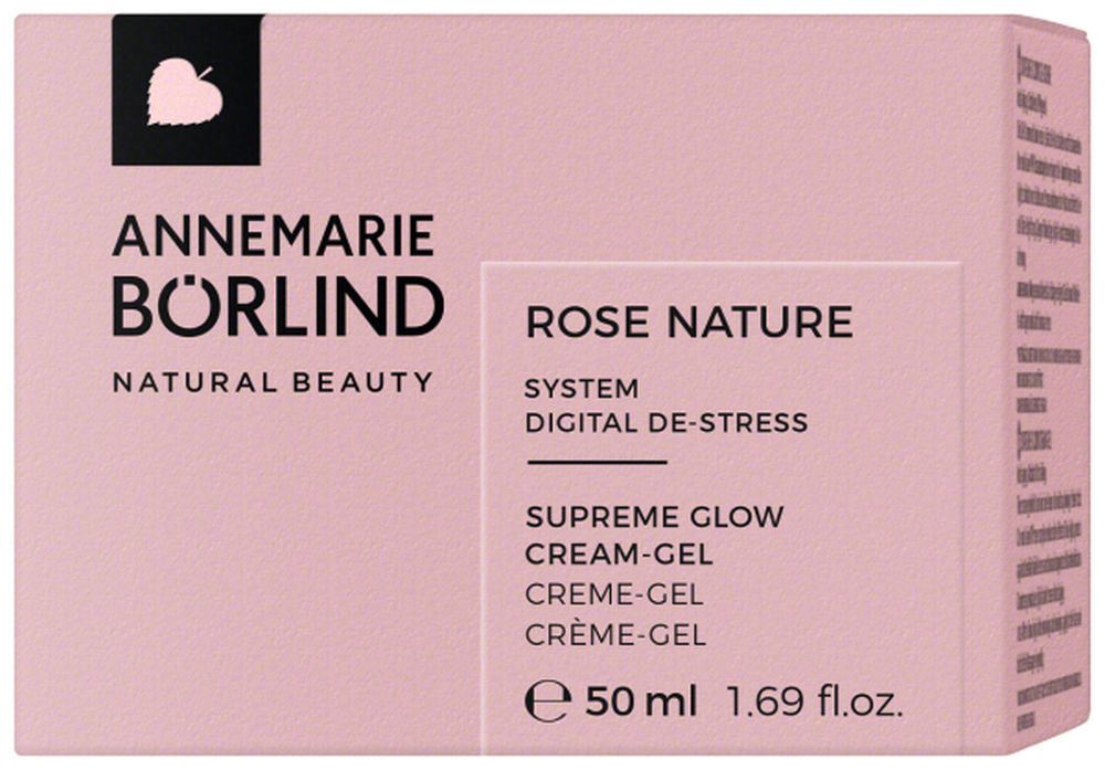 ANNEMARIE BÖRLIND ROSE NATURE Supreme Glow Cream-Gel 50 ml Creme