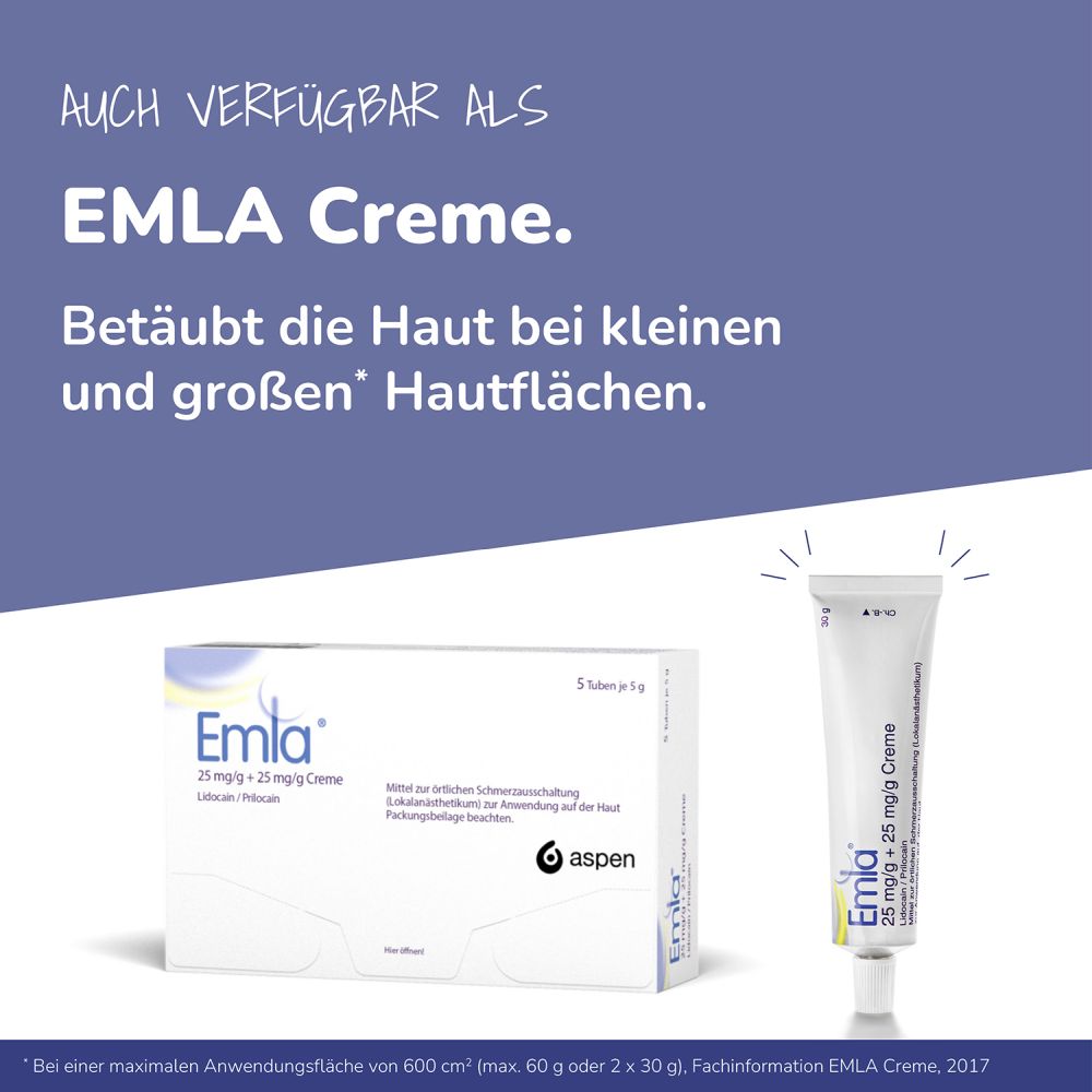 EMLA Pflaster 2X1 St Pflaster