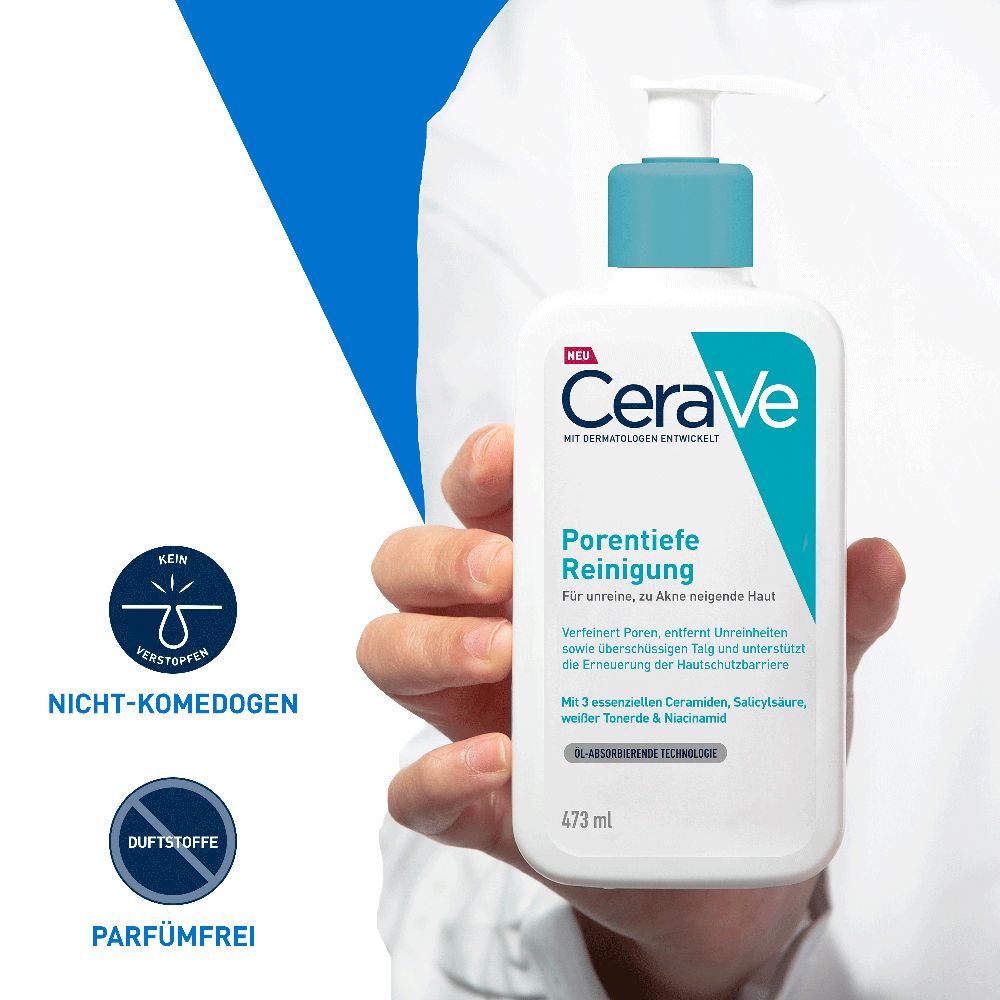 CeraVe Porentiefe Reinigung 473 ml Gel