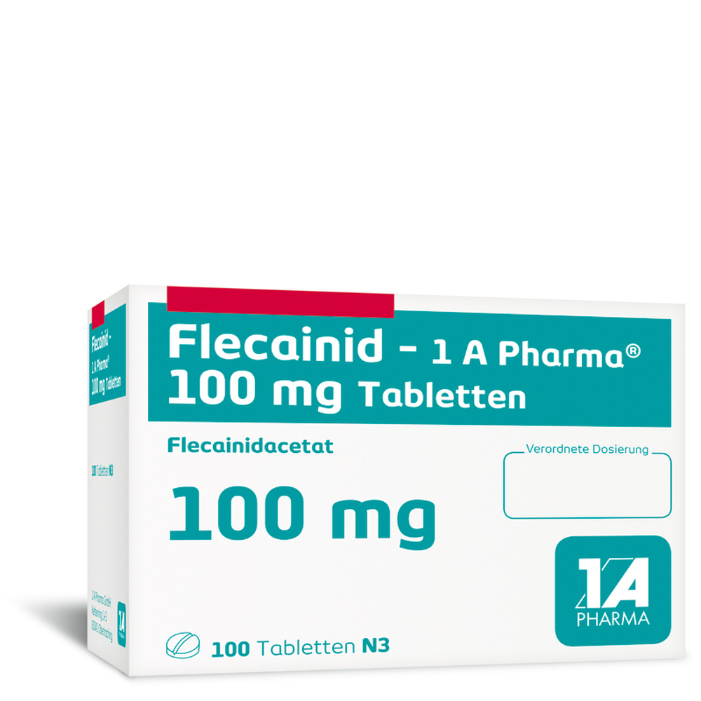 FLECAINID-1 A Pharma 100 mg Tabletten 100 St Tabletten