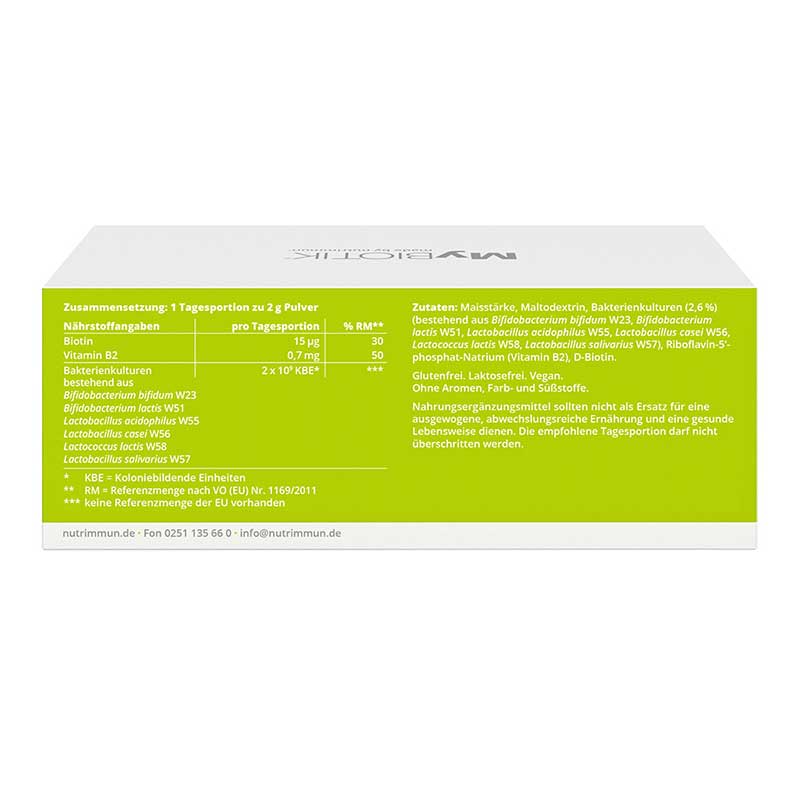 MyBIOTIC PUR 90X2 g Pulver