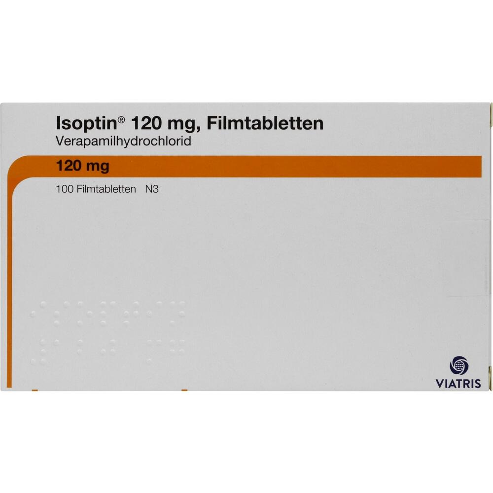 Isoptin 120mg 100 St Filmtabletten