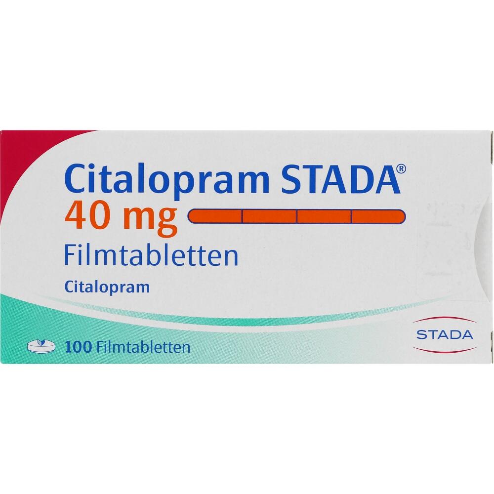 Citalopram STADA 40mg 100 St Filmtabletten