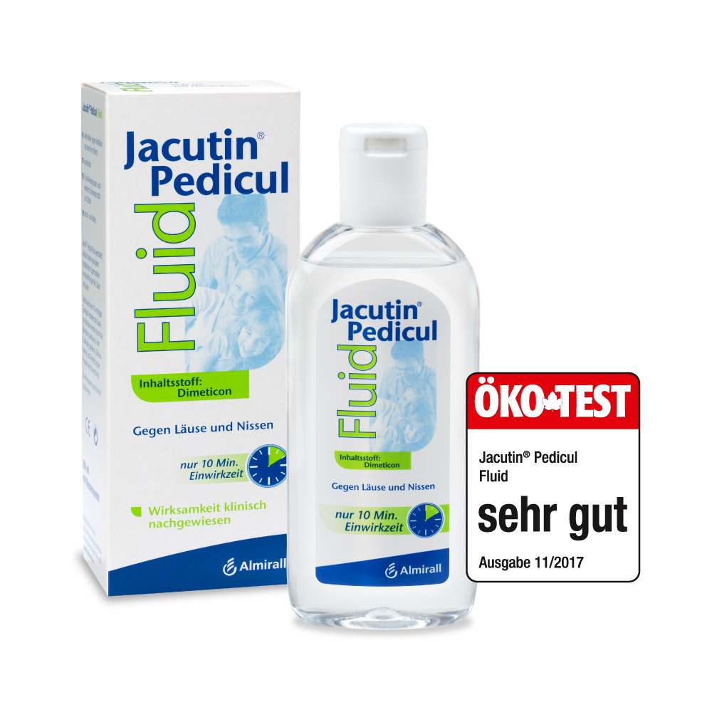 Jacutin Pedicul Fluid bei Läusen und Nissen 100 ml Lösung
