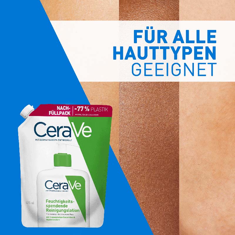 CeraVe Feuchtigkeitsspendende Reinigungslotion NF 473 ml Lotion