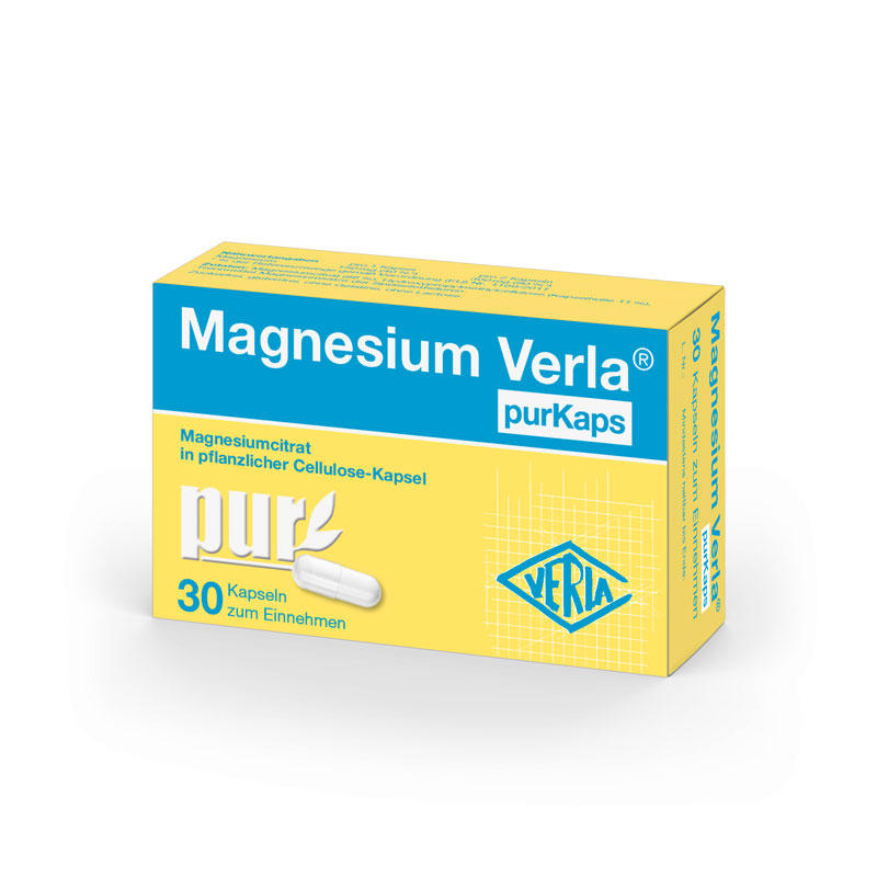 Magnesium Verla purKaps 30 St Kapseln