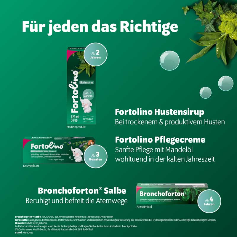 Fortolino Hustensirup 120 ml Sirup
