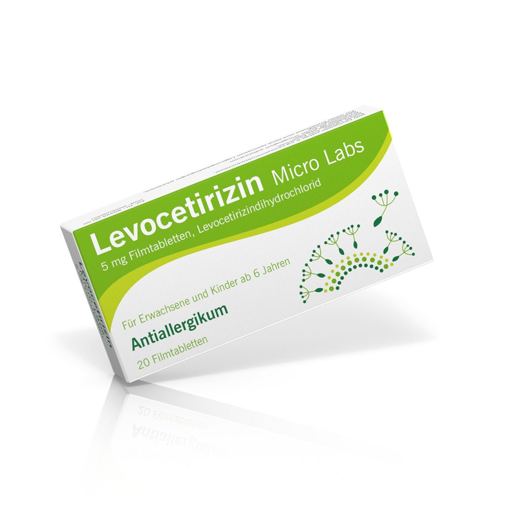 Levocetirizin Micro Labs 20 St Filmtabletten