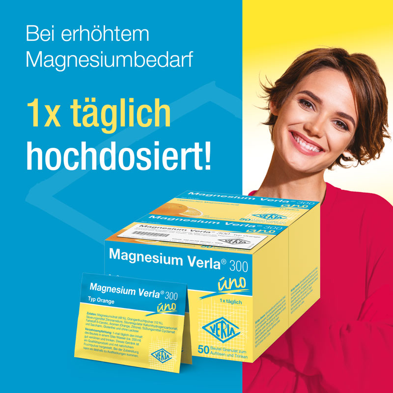 Magnesium Verla 300 uno Typ Orange 100 St Granulat