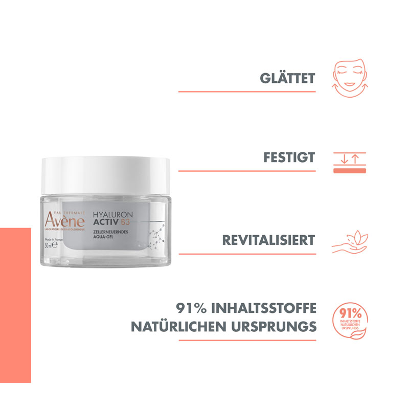 Avène HYALURON ACTIV B3 AQUA GEL  50 ml Gel