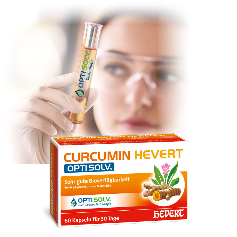 CURCUMIN HEVERT OPTISOLV 60 St Kapseln