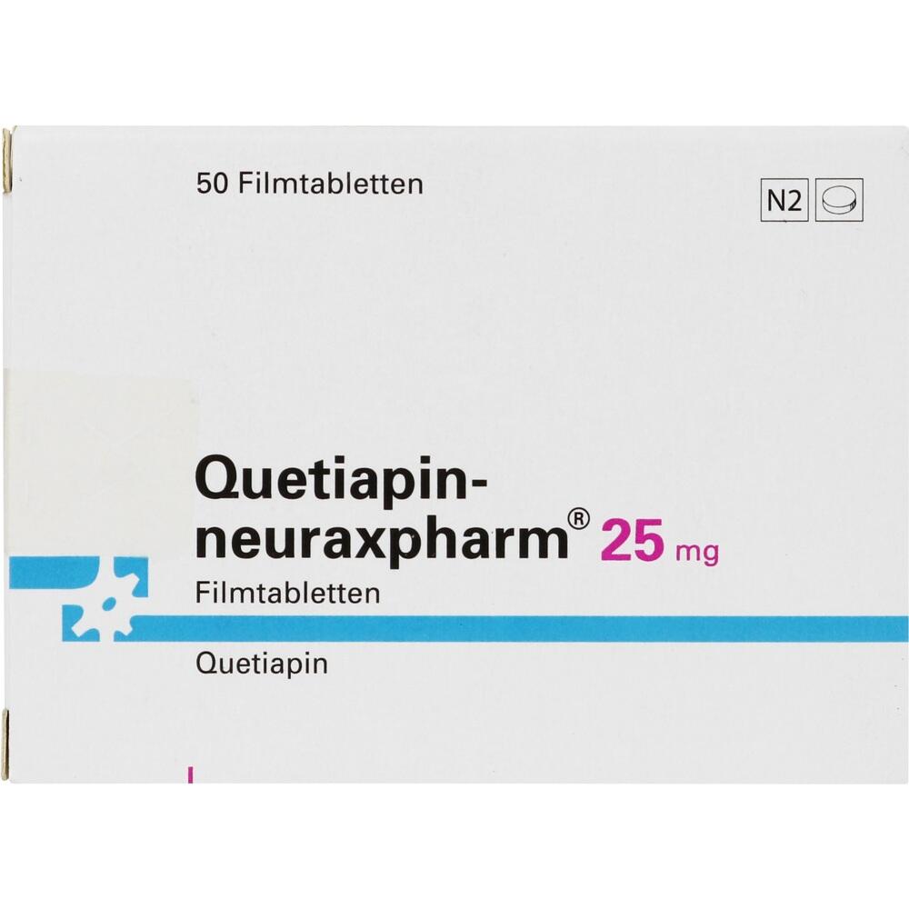 Quetiapin-neuraxpharm 25mg 50 St Filmtabletten