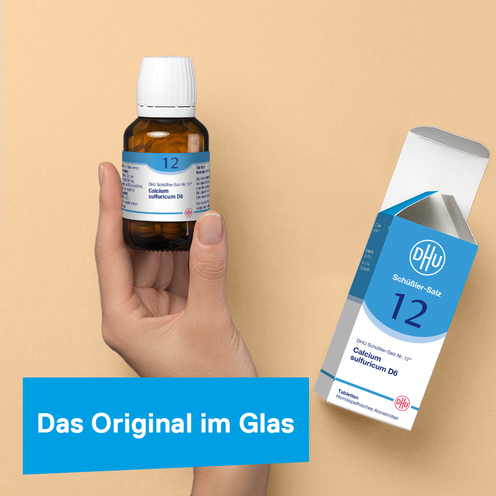 DHU Schüßler-Salz Nr. 12 Calcium sulfuricum D6 80 St Tabletten