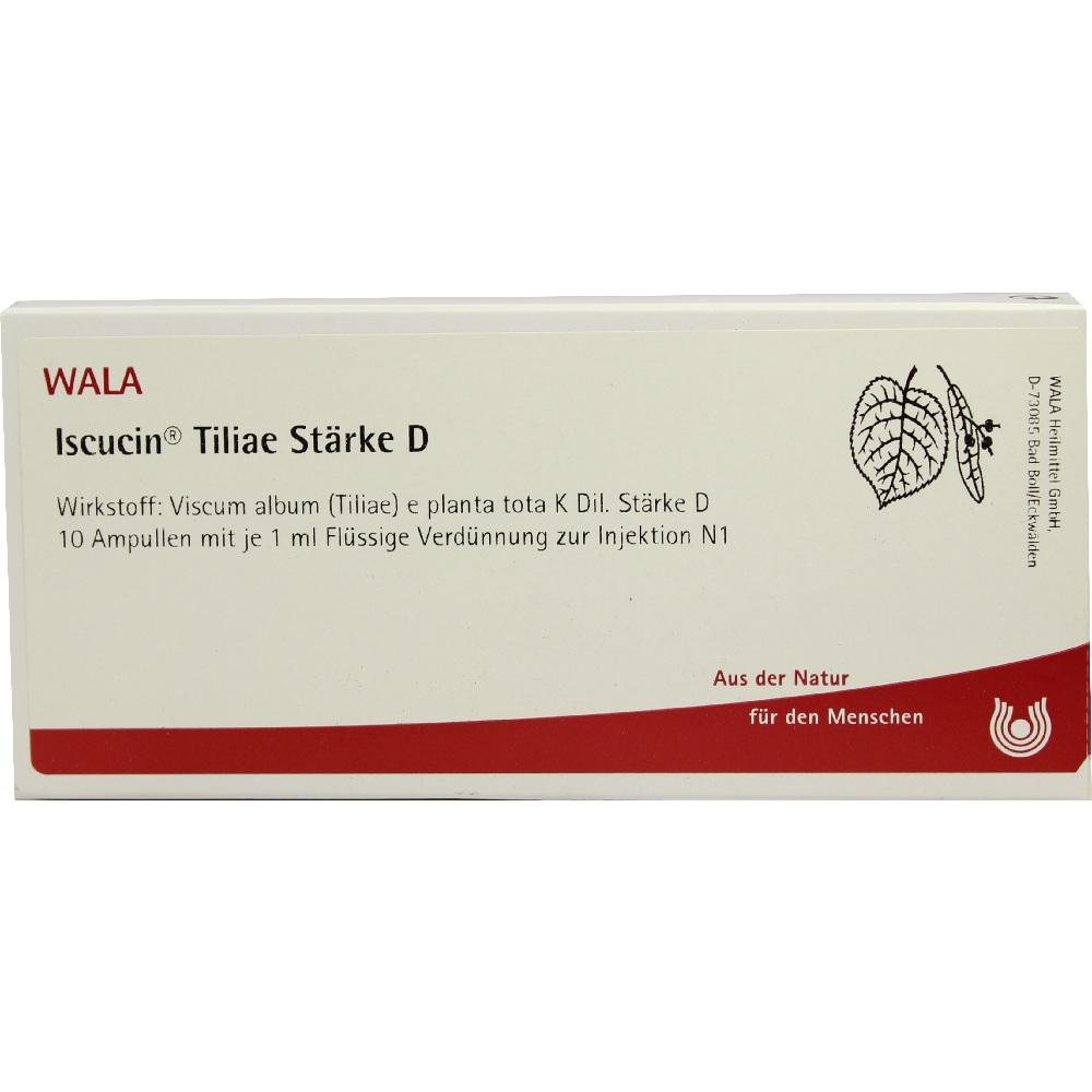 ISCUCIN tiliae Stärke D Ampullen 10X1 ml Ampullen