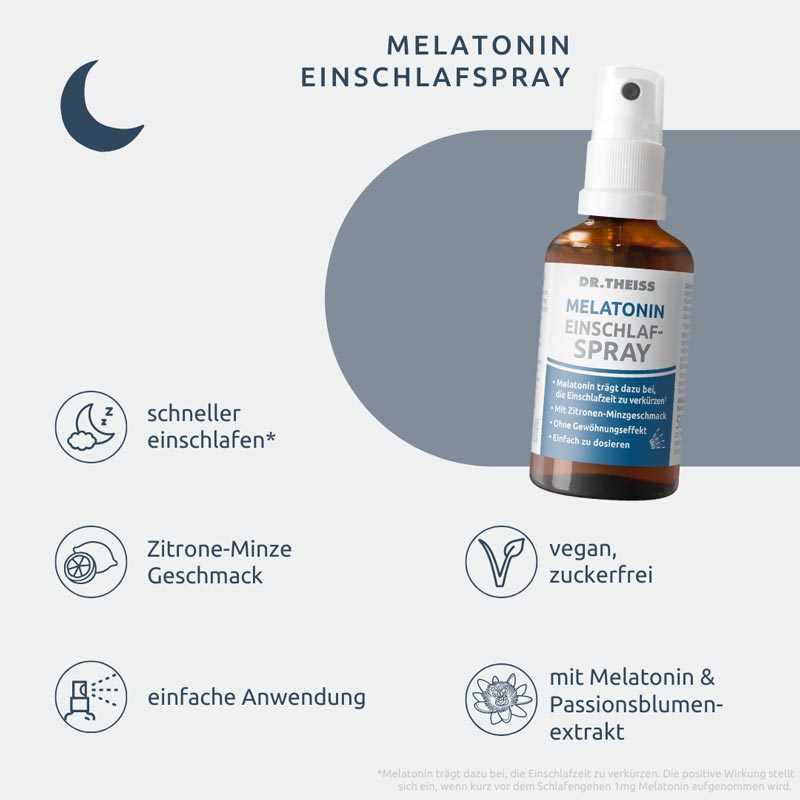 DR.THEISS MELATONIN EINSCHLAF-SPRAY 50 ml Spray