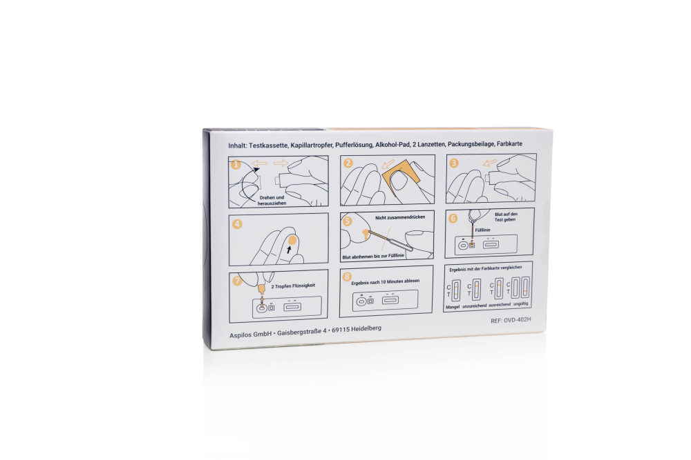 ASPILOS Vitamin D Selbsttest  1 St Test