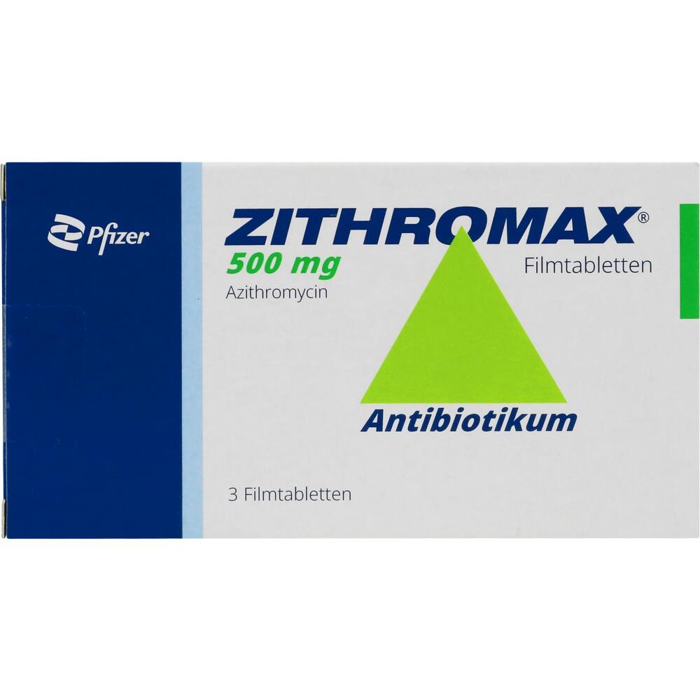 Zithromax 500mg 3 St Filmtabletten