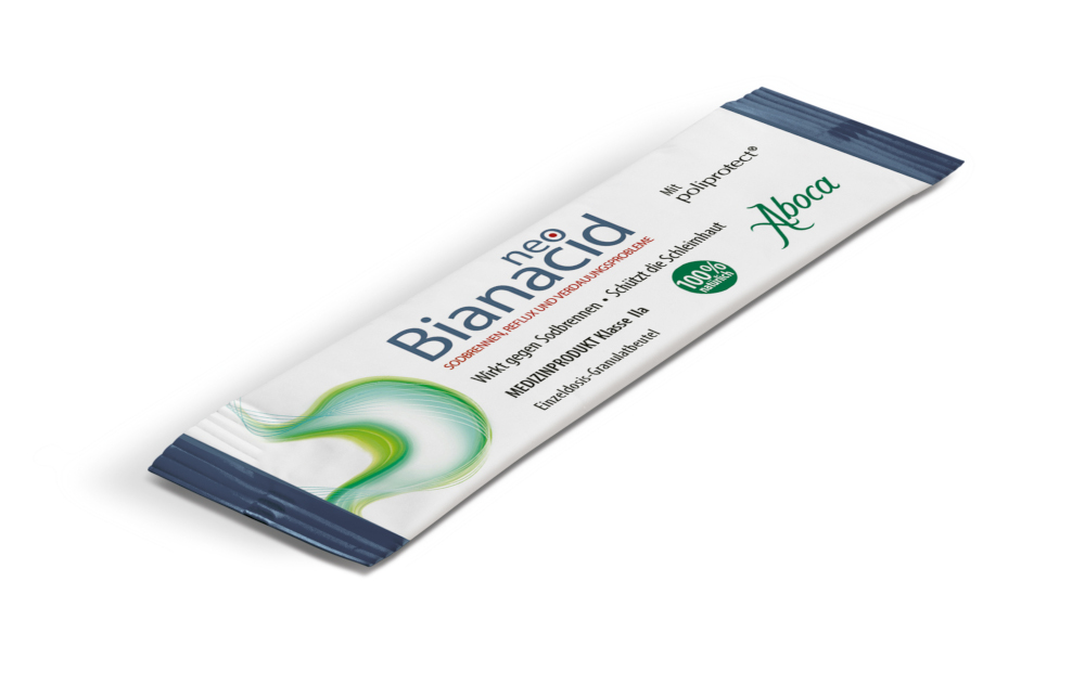 neoBianacid bei Sodbrennen, Reflux und Verdauungsproblemen 20X1.55 g Granulat