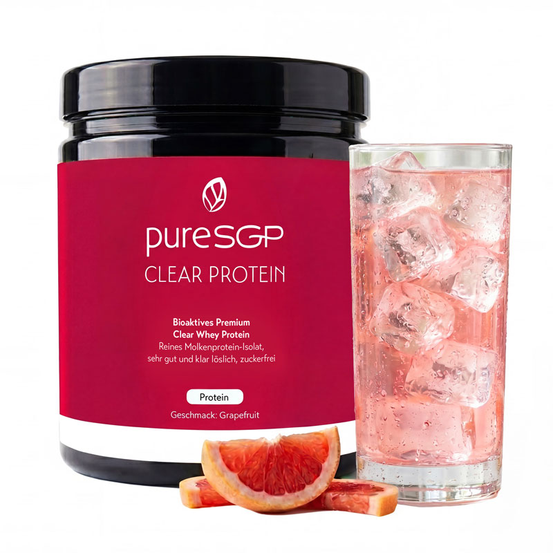 pureSGP CLEAR PROTEIN Grapefruit 500 g Pulver
