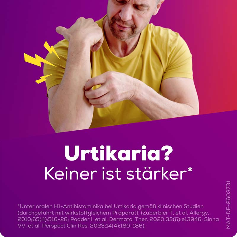 Allegra Allergietabletten - schnell bei Heuschnupfen & Allergien  6 St Tabletten