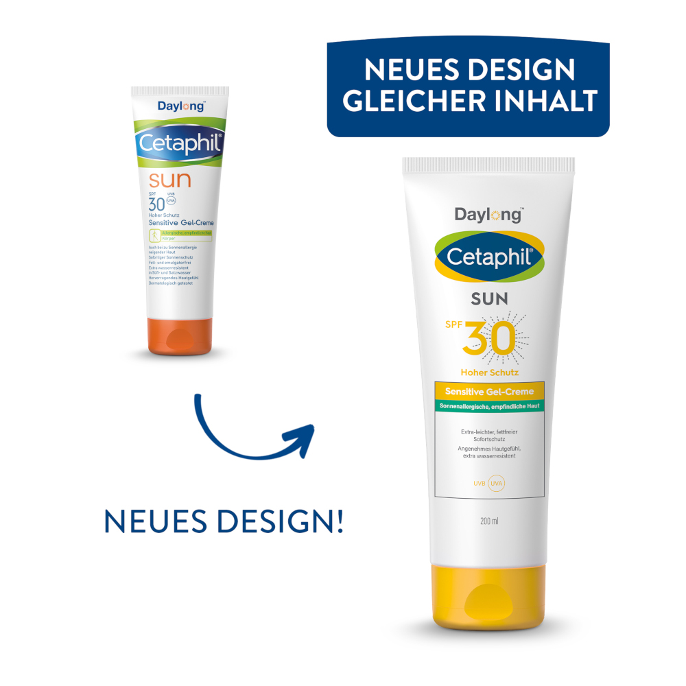Cetaphil SUN SPF30 Sensitive Gel-Creme 200 ml Gel