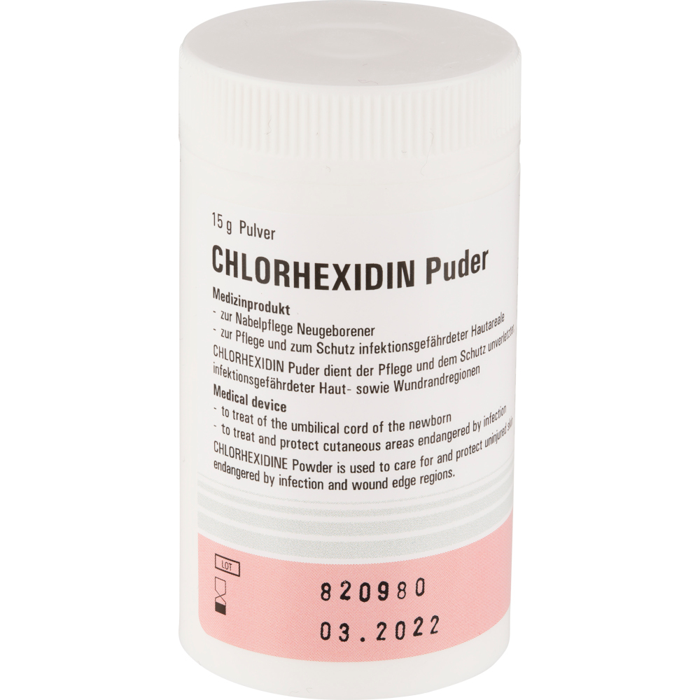 CHLORHEXIDIN Puder 15 g Puder