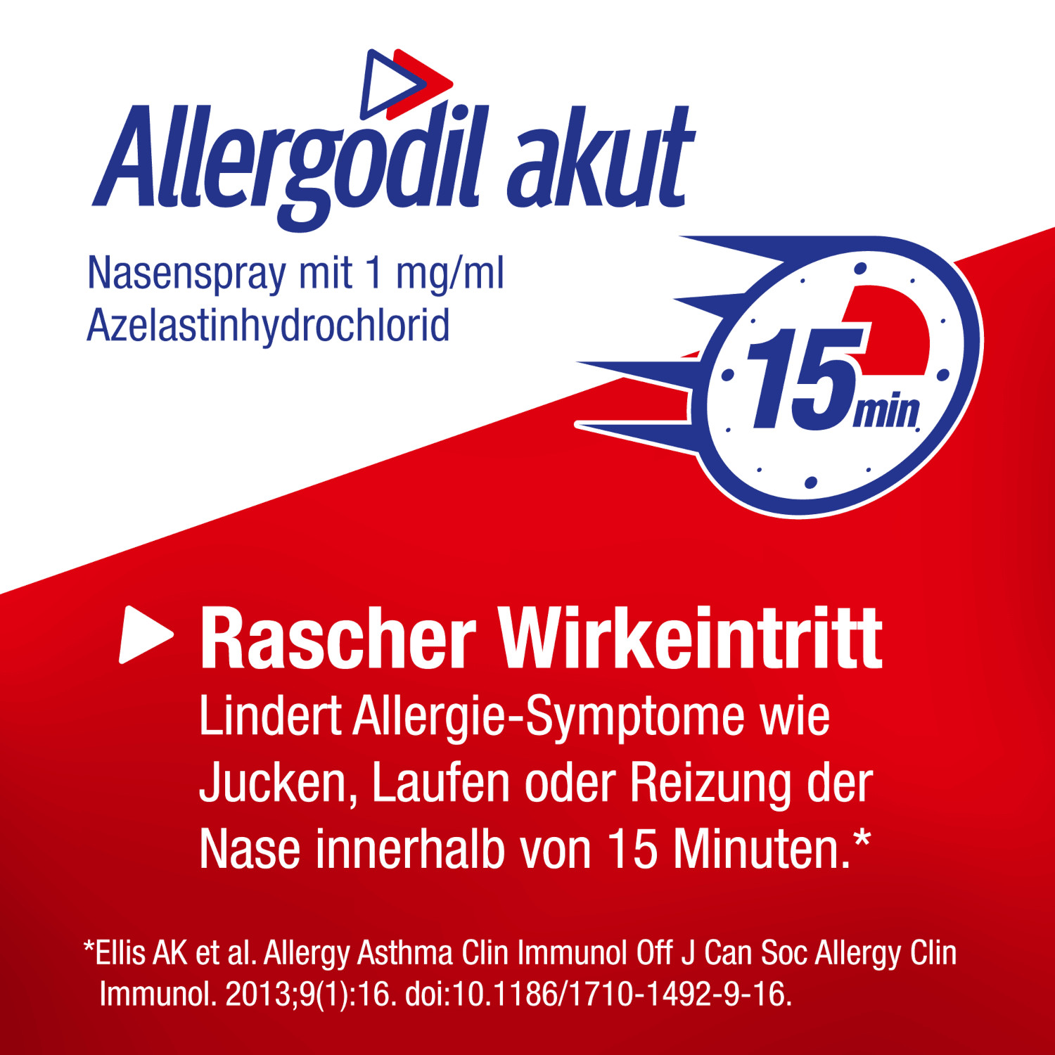 Allergodil akut  10 ml Nasenspray