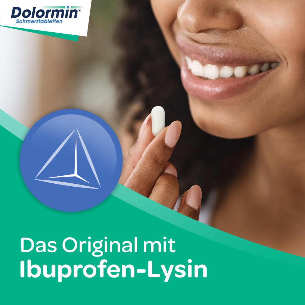 Dolormin Schmerztabletten mit Ibuprofen bei Kopfschmerzen